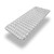 6ft Geometric Elastic Edge Fitted Table Cover Minimalist Pattern with Intersecting Squares Grayscale Lattice Mosaic Fits 28 x 72 Inch Picnic Folding Table for Outdoor Travel Holiday Party