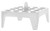 Heathrow Scientific HS2132A 16 x 1.5 2 Ml 4 in. Square Floating Microtube Rack  Polypropylene  Pack of 4   Fluid_Ounces  Degree C  Polypropylene  White  Pack of 4