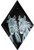 Carved Glass Horse Duo Sun Catcher
