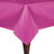 Ultimate Textile Bridal Satin 60 x 108-Inch Rectangular Tablecloth Rose Pink