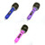 Microphone Inflate, assorted colors, Pack of 12