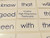 23 Laminated Four Letter Sight Word Flashcards.