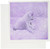3dRose Polar Bears in the Snowflakes Lavender - Greeting Cards 6 x 6 inches set of 6  gc_55106_1