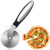 NIUTA Premium Pizza Cutter - Super Sharp Pizza Slicer with Ergonomic Non Slip HandleQuality Stainless Steel Pizza Cutter Ideal for Pizza Pies Dough Cookies and Waffles