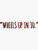 Wheels Up in 30- Criminal Minds Sticker - Sticker Graphic - Auto Wall Laptop Cell Truck Sticker for Windows Cars Trucks