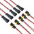 MUYI 5 Kit 2 Pin Way 16 AWG Waterproof Connector Wire 1.5mm Series Terminal Connector Black