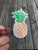Pineapple Sticker Laptop Sticker Water Bottle Sticker Phone sticker Window Sticker Tropical Sticker Funny Sticker Food Sticker