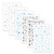 WOKOTO 6 Sheets Luminous Nail Art Stickers Tips Fluorescent Self-Adhesive Decals Skull Flower Snow Star For Halloween Manicure Sticker Nails Kit  Glow In The Dark
