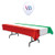ValueBalloon Italian Mexican Red Green White Plastic Table Cover 54 X 108 Birthday Party Decorations Supplies