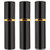 3Pcs 10ML Portable Mini Refillable Perfume Scent Aftershave Atomizer Empty Refillable Spray for Purse or Travel  Black