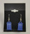 Doctor Who Tardis Earrings 3D
