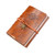 VORCOOL Retro Vintage Pirate Anchor PU Cover Loose-leaf String Bound Blank Notebook Notepad Travel Journal Diary Jotter  Brown