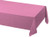 Creative Converting Touch of Color Plastic Lined Table Cover 54 by 108-Inch Candy Pink