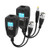 Video Balun TYUMEN HD-CVI TVI AHD UTP Passive Video Balun with DC Power Connector and RJ45 UTP CAT5e Cat6 Transmitter Receiver Including Lighting Protection 1 Pair