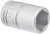 SK Hand Tool 40709 1/4" Drive 6 Point Standard Chrome Socket, 10mm
