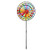 Abicial Colorful Rainbow Triple Wheel Wind Spinner Windmill Garden Yard Outdoor Decor