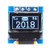 0.49 Inch OLED Display Module I2C IIC Interface SSD1306 4 Pin Headers Module Board DC 3.3~5V  White Front