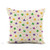Awowee Flax Throw Pillow Cover Mardi Gras Fleur De Lis and Sparkles Pattern Fills 18x18 Inches Pillowcase Home Decor Square Cotton Linen Pillow Case Cushion Cover