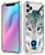 Case for iPhone 12 Pro Max Wolf - Case for iPhone 12 Pro Max - CCLOT Cover Compatible for iPhone 12 Pro Max Hand Painting Wolf Animal Design  TPU Protective Heavy Duty Bumper