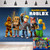 Video Game Backdrop Roblox Backdrop Happy Birthday Photography Theme Party Supplies Vinyl Photo Background for Kids Roblox Theme Birthday Party Backdrops Decoration Background 7X5FT