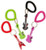 Fun Express Rock Star Rubber Key Chains (1 Dozen)