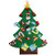 ZSport Felt Christmas Tree with Ornaments Hanging Decor 3ft DIY Felt Christmas Tree 3ft Felt Christmas Tree for Kids Xmas Decorations Wall Hanging Gifts for Kids Wall Hanging Decor.