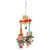 ????????? ???? Parrot Toy Bird Standing Toy Blocks Colorful Durable Environmental-Friendly Pet Bird Toy Hanging Bridge Bird Chewing Toy for Parrot
