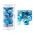 MOOSENG 24ct 60mm/2.36 Christmas Ball Shatterproof Christmas Tree Balls Ornament Set Decorations Holiday Xmas Party Decoration Tree Ornaments (2.36'', Blue)