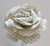 Classic Novel Book Page Paper Rose 4 Inch Flower Blossom Long Stemmed Single Bloom Literary Theme