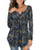 a.Jesdani Womens Plus Size Blouses Flowy T Shirt Pleated Tunic Top Dark Blue 2X