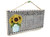 Blackwater Trading Bathroom Rules If It Smells Spray It Farmhouse Buffalo Check Mason Jar Sunflowers 5 inch x 10 inch Sign