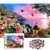 Jigsaw Puzzles for Adults 1000 Piece Puzzle for Adults 1000 Piece - Positano Seaside Town Scene - 1000 Piece Puzzle Large Piece Puzzles Kids Educational Game Toys Gift for Home Wall Decoration