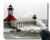 Yanteng Natural Rubber Mouse Pad Printed with Artificial Lighthouse Twin -Stitched Edges