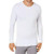 Mens Heat Plus Crew Neck Baselayer Top White Large