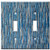 Art Plates - Double Gang Toggle Oversize Switch Over Size Wall Plate - Blue River
