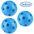 Stosts Indoor Pickleball Balls Premium Durable 26 Holes Indoor and Outdoor Pickle Balls with High Elasticity and Consistent Nice Bounce Superb Visibility Red Pickleballs for Indoor Courts-Pack of 3