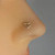 Small Heart Nose Ring Nose Stud Helix Tragus Cartilage Earring Stud Sterling Silver