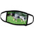 3dRose fc_4417_1 Face Cover Large Blue Tick Coonhound