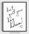 Don t Quit Your Daydream  Inspirational Wall Art - 11x14 UNFRAMED Black and White Art Print - Minimalist Motivational Decor with an Inspiring Message
