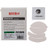 Sara-u 2 Sets pack Tiger Gaming Mouse Feet Mouse Skate For Razer Viper Mini Gaming Mouse White Mouse Glides Curve Edge