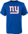 Outerstuff New York Giants Blue Youth Performance Primary Logo T-Shirt  Medium 10 12
