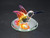 Handmade Blown Glass Mini Hummingbird - Red