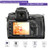 Nikon D7000 D90 D300 D700 Tempered Glass Screen Protector - MOTONG LCD Screen Protector for Nikon D7000 D90 D300 D700,9 H Hardness,0.3mm Thickness,Made from Real Glass