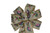 Small 5-6 inch Summer Bugs Wired Wreath Bow