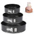 Springform Pan  4 inch 7 inch 9 inch  SetNon-stick Leakproof Round Cake Pan Bakeware Baking Pans Cheesecake Pan 3 Pack
