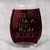 Looks Like its F*ck this Sh*t O Clock Stemless Wine Glass with Funny Saying Best Friend Gift for Women - 21 oz