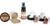 STARTER SET w SETTING SPRAY MIST  FAIR 2  Mineral Makeup Kit Bare Face Matte Sheer Foundation Cover