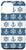 iPhone 12 mini Anchor steering wheel ship pattern nautical blue white theme Case