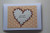 Red Heart Valentines Day Card NON Braille