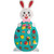 Easter Felt Bunny Wall Hanging DIY Rabbit Felt Crafts Ornaments with Hanging Craft Kits for Kids Easter Bunny Decoration Easter Party Door Wall Decor